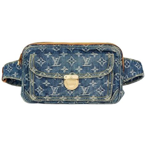 lv denim bumbag|louis vuitton bum bag outline.